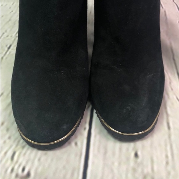 Rachel Zoe Black Suede OTK Boots - Picture 8 of 8